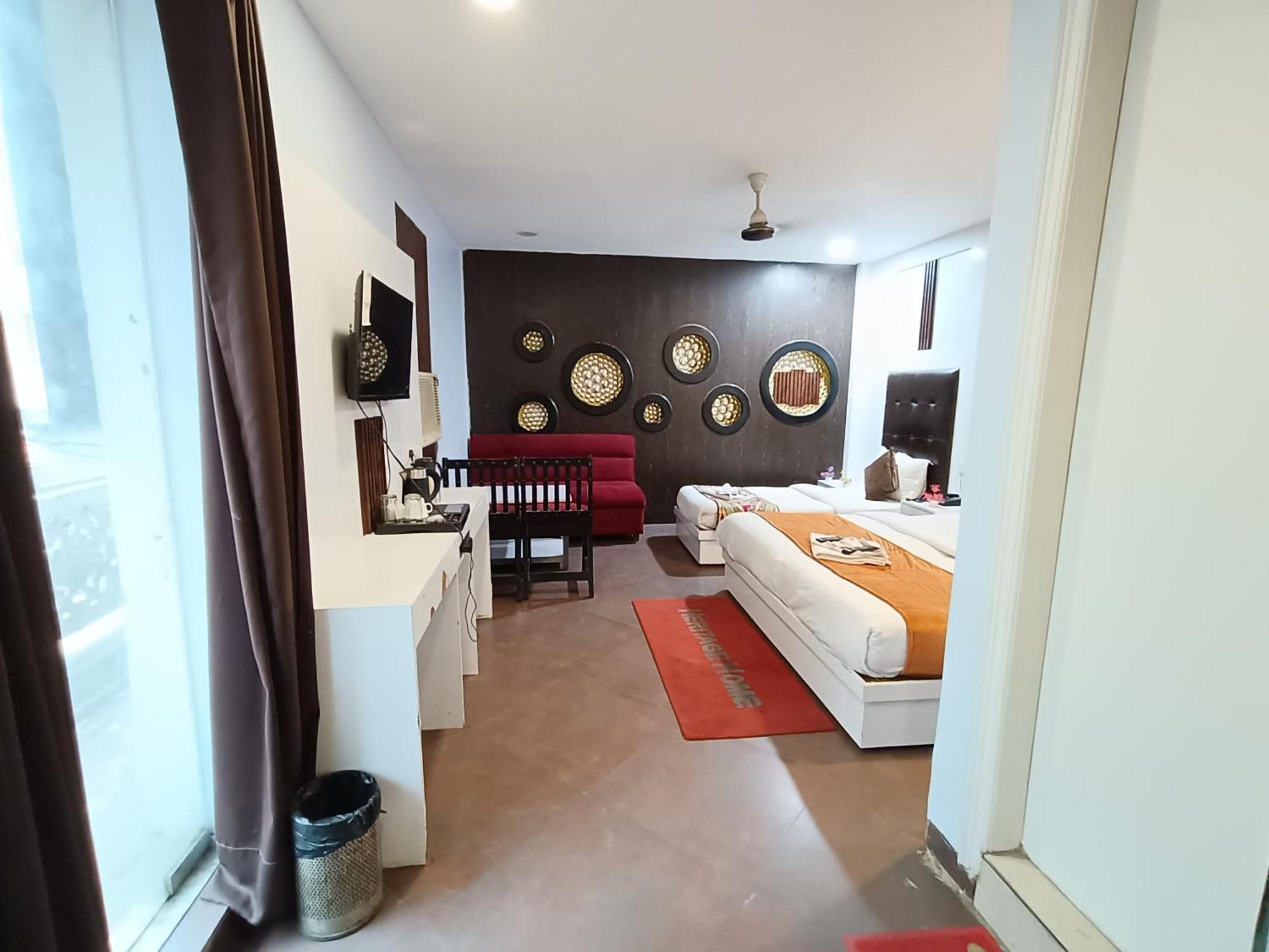 Hotel Heritage Home Walking 1 Minuit From R K Ashram Metro Station New Delhi Exterior photo
